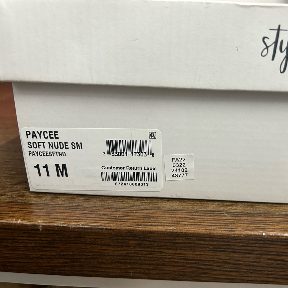 Paycee Soft Nude Shoes